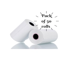 Straame Pack of 50, 57x40mm Thermal Till Rolls