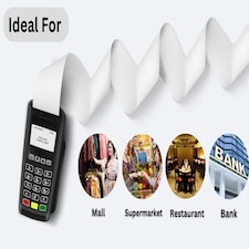 Straame Pack of 50, 57x40mm Thermal Till Rolls thumbnail 2