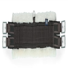 Shires Fleece Lined Girth Brown | 36 Inch