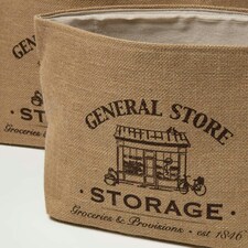 Homescapes Set of 3 Jute Storage Baskets Cream thumbnail 4