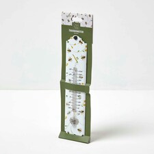 Homescapes Outdoor Thermometer with Bee Design thumbnail 6