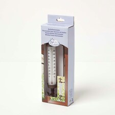 Homescapes Traditional Style Cast Iron Outdoor Garden Thermometer thumbnail 4