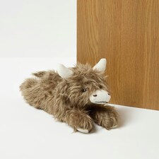 Homescapes Luxury Fabric Highland Cow Doorstop Set of 2 thumbnail 5