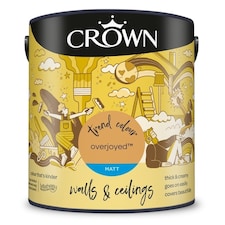 Crown Walls & Ceilings Matt 2.5L Overjoyed