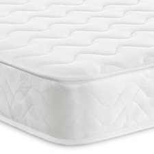 Wave Design Sprung Mattress - Soft Feel, Deep Quilted Sleep Surface White | Single