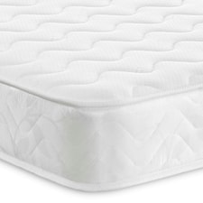Wave Design Sprung Mattress - Soft Feel, Deep Quilted Sleep Surface White | Single thumbnail 4