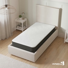 Hybrid Mattress - Soft Feel, Memory Foam & Spring Support Grey | Single thumbnail 4
