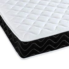 Midnight Cooltouch Hybrid Mattress - 18cm Deep, Soft Feel Black | Single