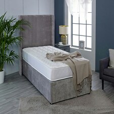 Astral Hybrid Mattress - Soft Feel Cool Touch Quilted Sleep Surface White | Single thumbnail 2