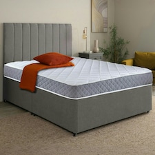 Spring Coil Diamond Grey Essentials Mattress Foam Free Spring Coil Grey | Single thumbnail 2