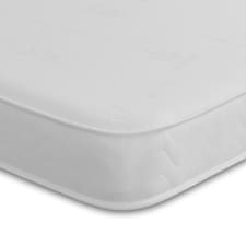 Aloe Vera Hybrid Mattress - 18cm Deep, Plush Feel White | Double