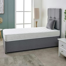 Cooltouch Diamond Hybrid Mattress - 18cm Deep, Plush Feel White | Small Double thumbnail 4