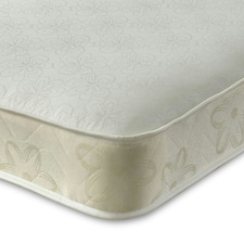 Double-Sided Open Coil Spring Mattress - 17cm Deep Easy-Clean Gold | Single