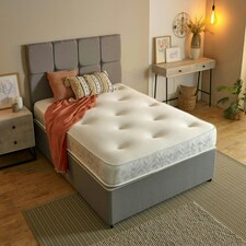 Galaxy Hand-Tufted Hybrid Mattress - 20cm Deep, Quilted Soft Sleep Surface White | Double thumbnail 2