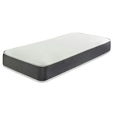 Linear Cool Touch Hybrid Mattress - 20cm Deep, Soft Firmness Grey | Single thumbnail 3