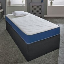 Hybrid Memory Foam & Pinna-Coil Mattress - Soft/Medium Cooltouch+ Breathable Blue | Double thumbnail 4