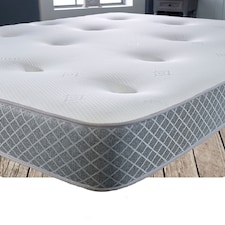 Nebraska Tufted Hybrid Mattress - Soft Feel Cool Touch Quilted Sleep Surface Grey | Single thumbnail 4