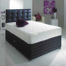 Close Flame Hybrid Mattress - Soft Feel, Deep Quilted Plush Sleep Surface White | Small Double thumbnail 2