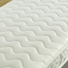 Close Wave Hybrid Mattress - 20cm Deep, Deep Quilted Soft Sleep Surface White | Single thumbnail 4
