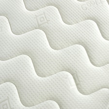 Close Wave Hybrid Mattress - 20cm Deep, Deep Quilted Soft Sleep Surface White | Single thumbnail 5