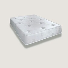 Hand-Tufted Innerspring Mattress - 9" Deep, Medium Soft Comfort White | King thumbnail 3