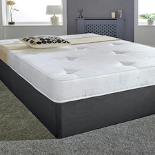 Hand-Tufted Innerspring Mattress - 9" Deep, Medium Soft Comfort White | King thumbnail 4