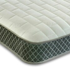 Memory Foam Hybrid Spring Mattress - 7.25" Deep, Supportive Coil Spring Core Grey | Small Double thumbnail 4