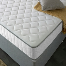 Victoria White Castle Hybrid Mattress - Plush Comfort, Durable Design White | Small Double