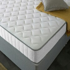 Victoria White Castle Hybrid Mattress - Plush Comfort, Durable Design White | Small Double thumbnail 4