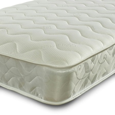 Close Wave Hybrid Mattress - 8" Deep, Memory Foam Comfort Layer White | Single