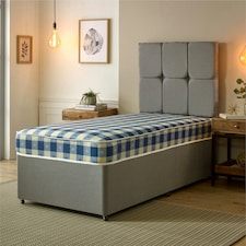Budget Plus Spring Mattress - 6.5" Deep, Durable Design Blue | Single