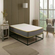 The Saffron Comfort All Foam Mattress – 8" Deep Memory & Reflex Foam Grey | King thumbnail 3