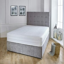 Straight Line Hybrid Mattress - Memory Foam & Spring Support White | Single thumbnail 4