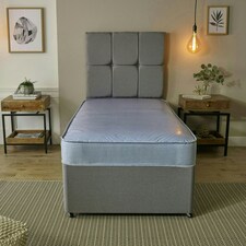 Waterproof Mattress - Durable & Easy-Clean PVC Coating Blue | Single thumbnail 4