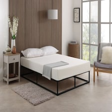 CoolMax All Foam Memory Foam Mattress - 6" Deep, Temperature-Regulating Comfort White | Single