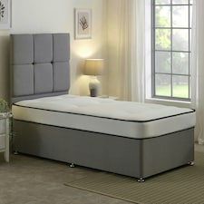 Damask EasyClean Double Life Dual Sided Tufted Mattress Small Single