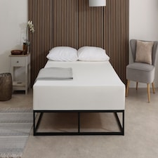 Orthopedic Firm Support Mattress - High-Density Reflex Foam for Spinal Alignment White | Single thumbnail 4