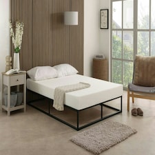 Westwood Core Memory Foam and Reflex Foam Mattress - 4" Deep White | Double