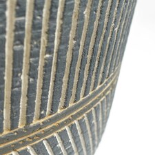 29cm x 43cm Large Maral Planter with Etching Composite Plant Pot thumbnail 4