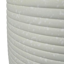 41cm x 30cm Mikos Large Ridged Composite Planter - Stone Colour thumbnail 3