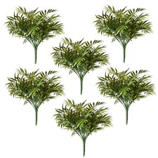 Pack of 6 x 40cm Fire Retardant Artificial Palm Tree Stem