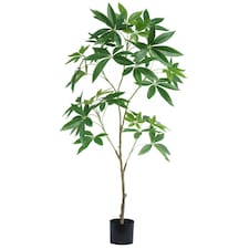 120cm Artificial Money Tree Pachira Realistic Faux Tree