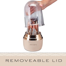 Sensio Makeup Brush Storage Jar | Cream thumbnail 2