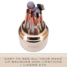 Sensio Makeup Brush Storage Jar | Cream thumbnail 4
