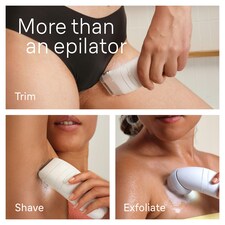 Braun Silk-épil 7, Epilator For Easy Hair Removal, Lasting Smooth Skin, 7-060, White/Flamingo thumbnail 5