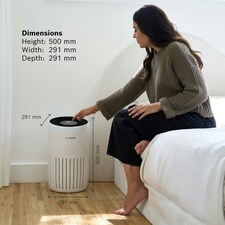 Bosch Air 4000 Air Purifier for up to 62.5 m² - Removes efficiently Dirt with HEPA Filter, Smart Sensor, Quiet Mode - Suitable for Allergy Sufferers thumbnail 4