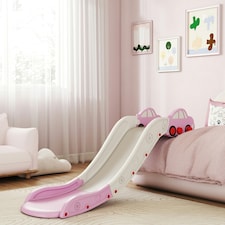 AIYAPLAY Kids Slide for Bed, Sofa, Easy to Assemble, Pink