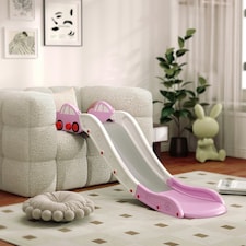 AIYAPLAY Kids Slide for Bed, Sofa, Easy to Assemble, Pink thumbnail 8