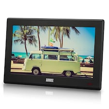 10 Inch Portable Freeview TV & Multimedia Player, USB PVR Recording, EPG, Subtitles - Battery or Mains Powered - August DA100D