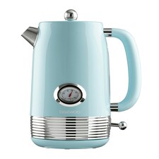 Denver Retro Kettle & 4-Slice Toaster Set 1.5L 3000W | Blue | Sky Blue | 4-slice thumbnail 4